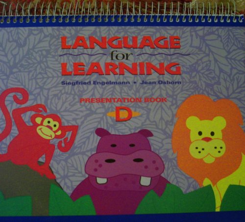 Book Language for Learning - Presentation Book D free