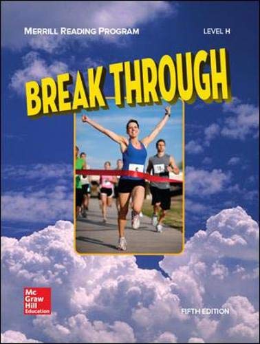 Book Merrill Reading Program, Break Through Student Reader, Level H: Student Reader Level H (MERRILL LINGUISTIC RDG PROG) free