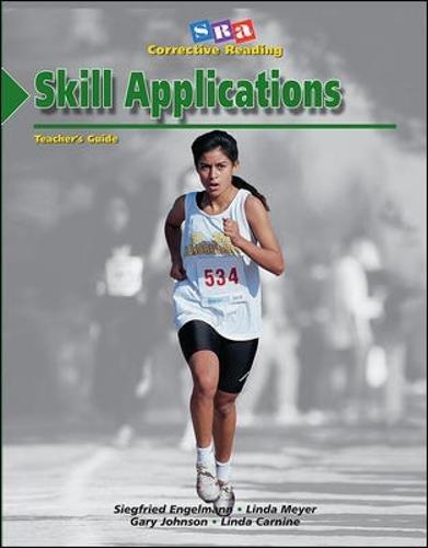 Book Skill Applications: Decoding C, Teacher's Guide (sra Corrective Reading) free