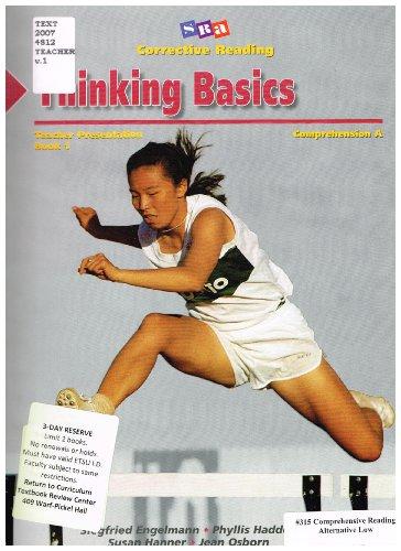 Book Thinking Basics, Comprehension A, Teacher Presentation, Book 1 free