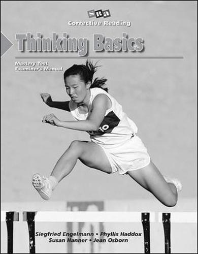 Book Corrective Reading Comprehension A Mastery Test Package (Thinking Basics) free