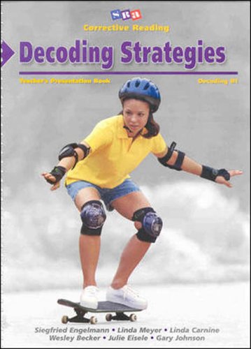 Book Corrective Reading Program: Crp Dec B1 Dec Strat Teach Mat 1999 Ed free