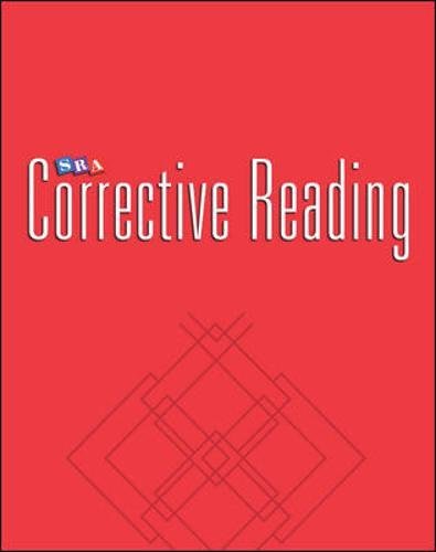 Book Corrective Reading Program: Crp Comp B1 Cs Teacher Materials 1999 Ed free