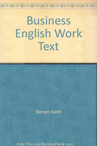 Book Business English Work Text free