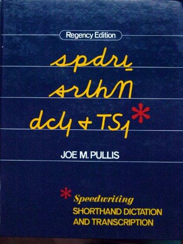 Book Speedwriting Shorthand Dictation and Transcription free