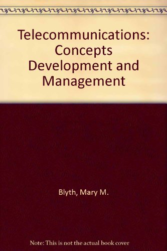 Book Telecommunications: Concepts Development and Management free