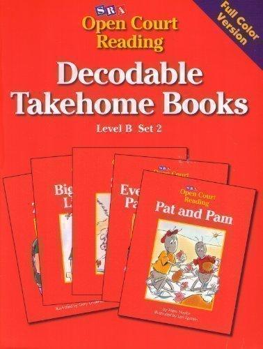 Book Open Court Reading Decodable Takehome Books Level B Set 2 free