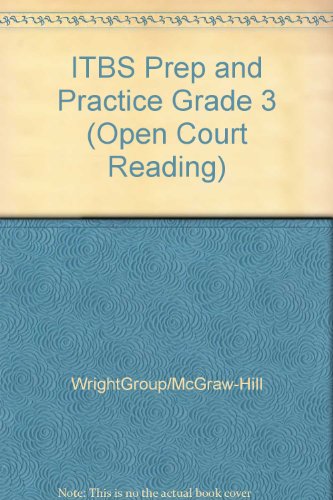 Book ITBS Prep and Practice Grade 3 (Open Court Reading) free