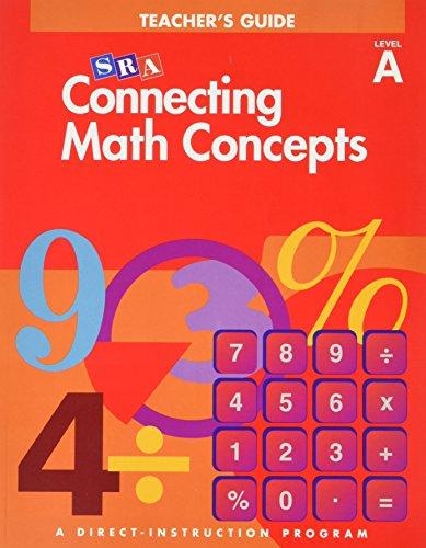 Book SRA Connecting Math Concepts Teacher's Guide Level A free