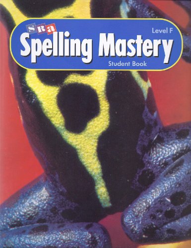 Book Sra Spelling Mastery, Level F, Student Book free