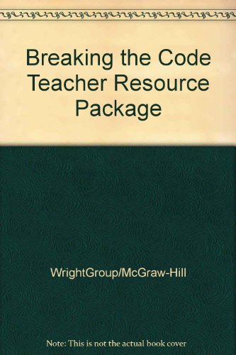 Book Breaking the Code Teacher Resource Package free