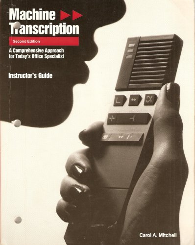 Book Machine Transcription free
