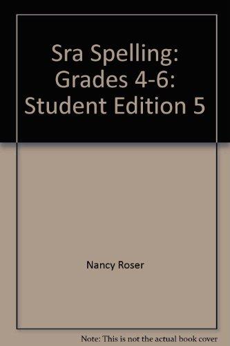 Book Sra Spelling - Level 5 - Student Edition free