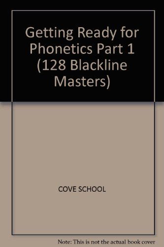 Book Getting Ready for Phonics - 128 Blakline Masters free