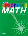 Book Spectrum Mathematics - Green Book, Level 6 - Teacher's Edition free