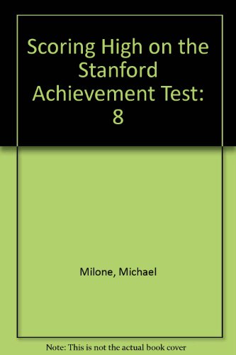 Book Scoring High On The Stanford Achievement Test free