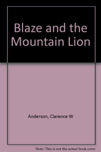 Book Blaze and the Mountain Lion (Billy and Blaze) free