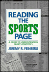 Book Reading the Sports Page: A Guide to Understanding Sports Statistics : A Skillbook free