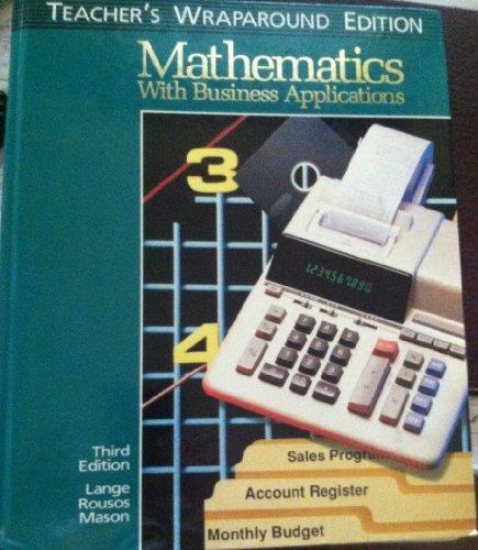 Book Mathematics With Business Applicatio... free