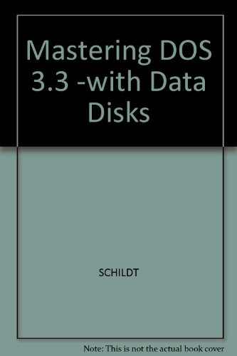 Book Mastering Dos: Covers Ms-dos And Pc-dos/book And Disks free
