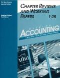 Book Accounting: Chapter Reviews & Working Papers free