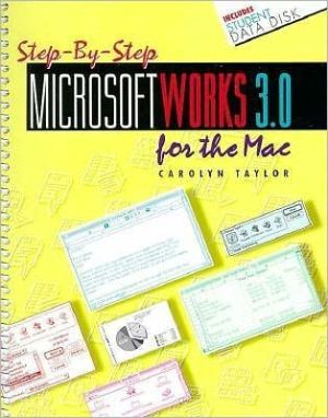 Book Step-By-Step Microsoft Works 3.0 for the Mac free