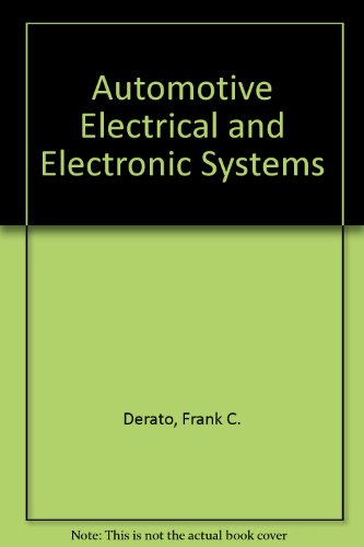 Book Automotive Electrical and Electronic Systems with Shop Manual free