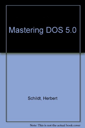 Book Mastering DOS 5.0 free