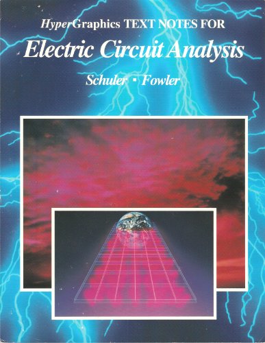 Book HyperGraphics Text Notes for Electric Circuit Analysis (HyperGraphics) free