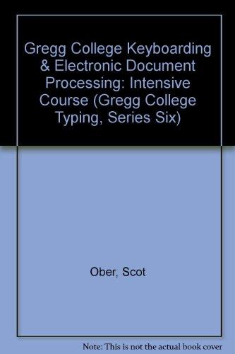 Book Gregg College Keyboarding & Electronic Document Processing (Gregg College Typing, Series Six) free