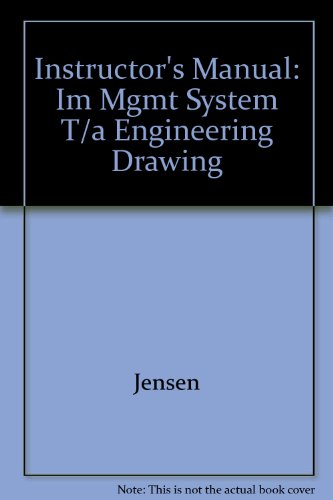 Book Fundamentals of Engineering Drawing: Solutions Manual free
