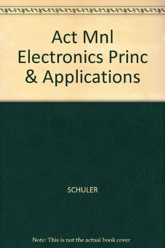Book Activities  Manual for  Electronics Principles  & Applications 4th Edition free