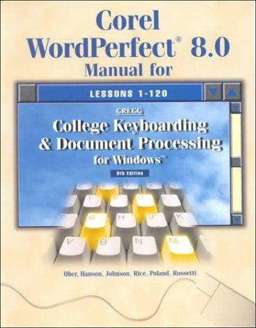 Book College Keyboarding And Document Processing For Windows free