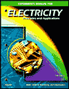 Book Electricity: Principles and Applications, Experiments Manual free