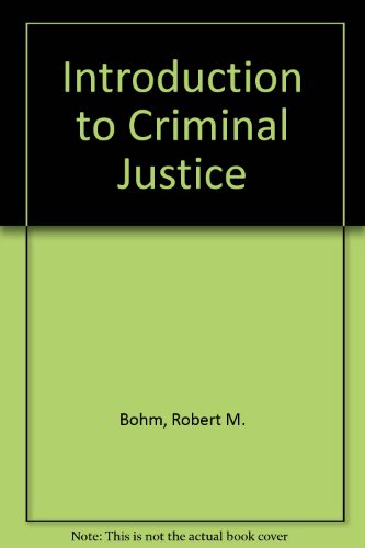 Book Introduction to Criminal Justice free