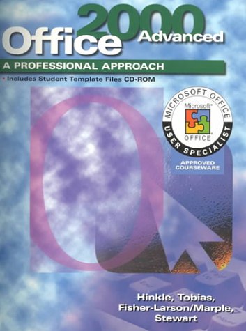 Book A Professional Approach Series: Office 2000 Advanced Course Student Edition free