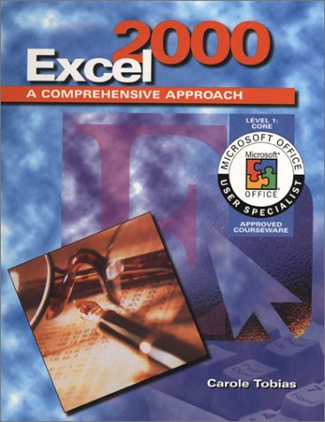 Book Excel 2000: A Comprehensive Approach, Student Edition free
