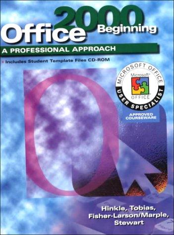 Book A Professional Approach Series: Office 2000 Beginning Course Student Edition free