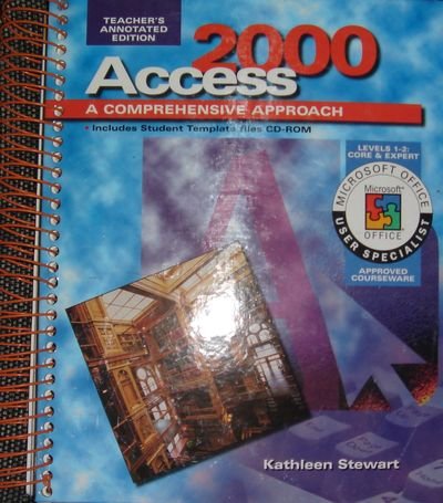 Book Comprehensive Approach Series Access 2000 free