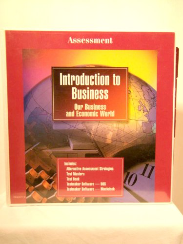 Book Glencoe Introduction To Business, Our Business And Economic World (assessment Binder) free