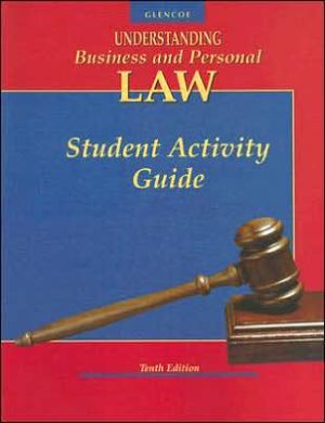 Book Understanding Business and Personal Law, Student Activity Guide free