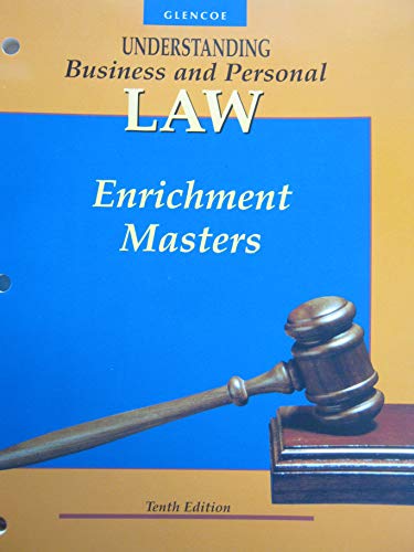 Book Understanding Business and Personal Law: Enrichment Masters free