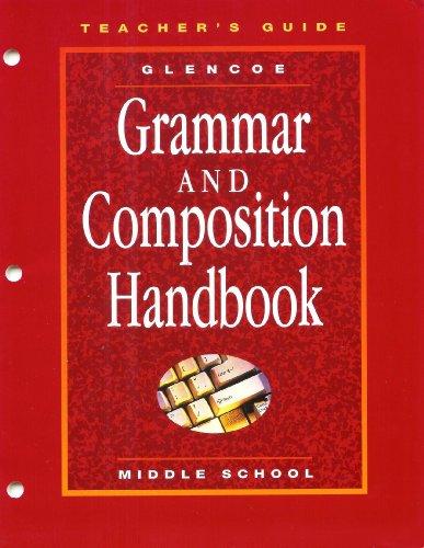 Book Grammar and Composition Handbook - Teachers Guide - Middle School (Teachers Guide) free