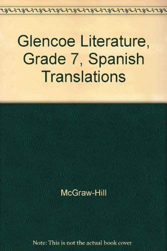 Book Glencoe Literature, Grade 7, Spanish Translations free
