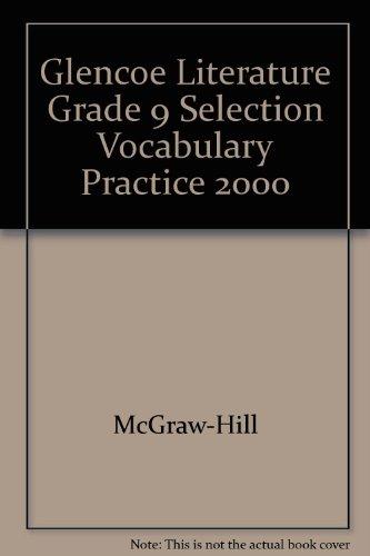 Book Glencoe Literature: The Reader's Choice, Course 4, Selection Vocabulary Practice free