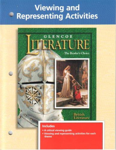 Book Glencoe Literature, The Readers Choice: Viewing And Representing Activities, British Literature free