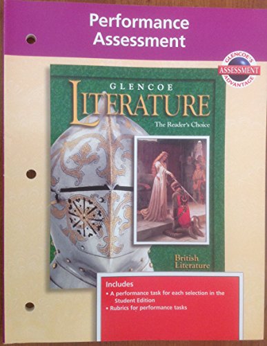 Book Glencoe British Literature, Performance Assessment free