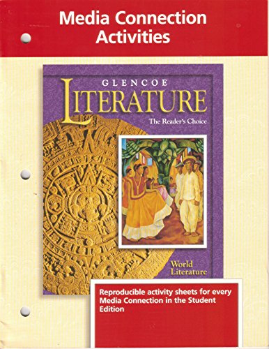 Book Literature, The Reader's Choice, World Literature: Media Connection Activities With Answer Keys free
