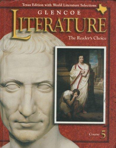 Book Glencoe Literature the Readers Choice Course 5 (Texas Edition with World Literature Selections) free