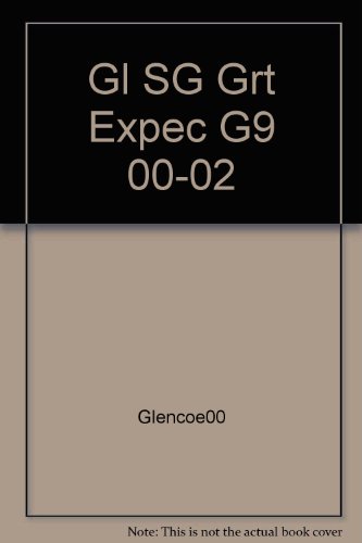 Book Glencoe Literature Library Study Guide: Great Expectations With Related Readings, Grade 9 free